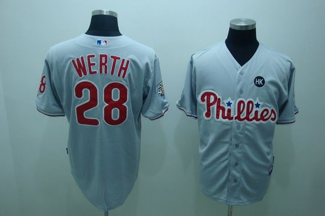 Philadelphia Phillies #28 Jayson Werth grey Jerseys,We sell and wholesale Philadelphia Phillies #28 Jayson Werth grey Jerseys on line form chian!