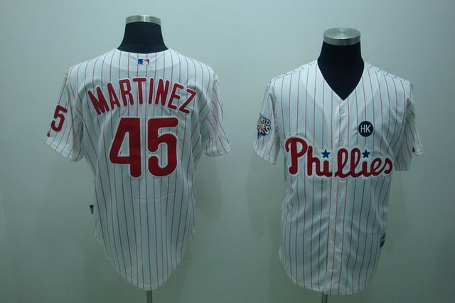 Philadelphia Phillies #45 Pedro Martinez white Jerseys,We sell and wholesale Philadelphia Phillies #45 Pedro Martinez white Jerseys on line form chian!