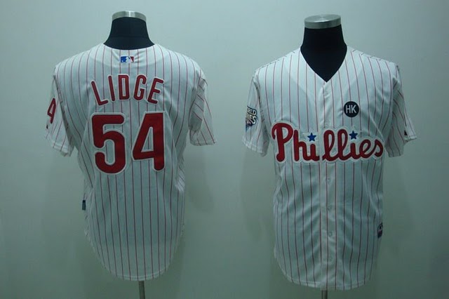 Philadelphia Phillies #54 Brad Lidge white Jerseys,We sell and wholesale Philadelphia Phillies #54 Brad Lidge white Jerseys on line form chian!