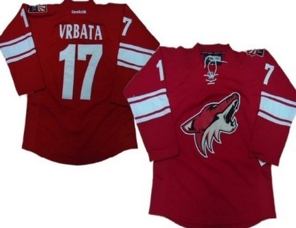 Phoenix Coyotes #17 Radim Vrbata Red Jerseys,We sell and wholesale Phoenix Coyotes #17 Radim Vrbata Red Jerseys on line form chian!