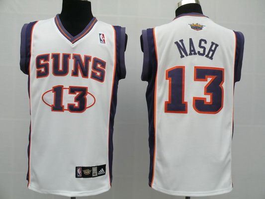 Phoenix Suns #13 S.Nash white Jerseys,We sell and wholesale Phoenix Suns #13 S.Nash white Jerseys on line form chian!