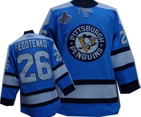 Pittsburgh Penguins #26 FEDOTENKO blue Jerseys,We sell and wholesale Pittsburgh Penguins #26 FEDOTENKO blue Jerseys on line form chian!