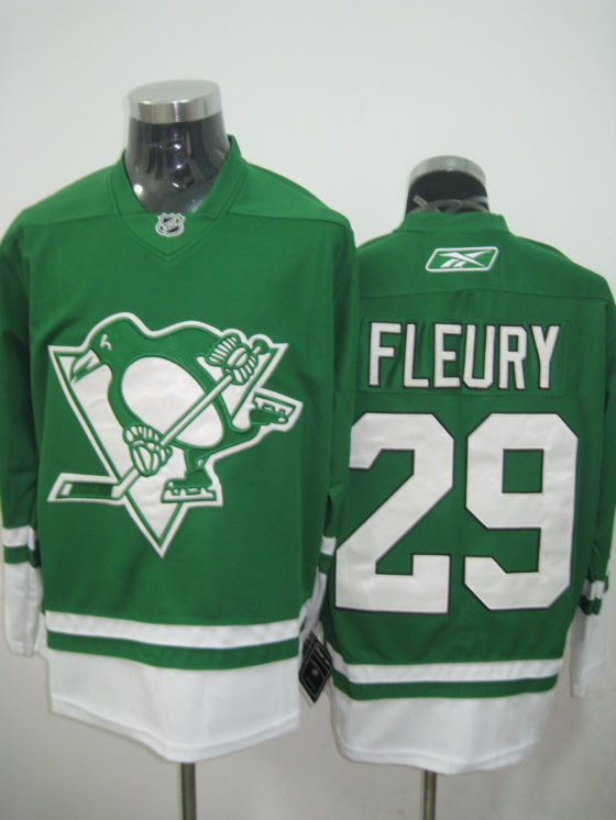 Pittsburgh Penguins #29 Fleury Green Jerseys,We sell and wholesale Pittsburgh Penguins #29 Fleury Green Jerseys on line form chian!