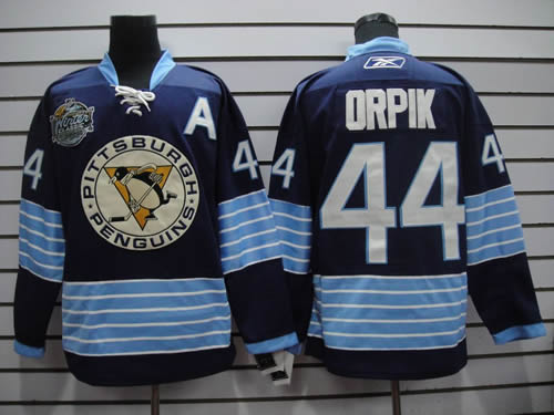 Pittsburgh Penguins #44 Orpik Blue 2011 Winter Classic Jerseys,We sell and wholesale Pittsburgh Penguins #44 Orpik Blue 2011 Winter Classic Jerseys on line form chian!