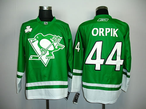 Pittsburgh Penguins #44 Orpik Green Jerseys,We sell and wholesale Pittsburgh Penguins #44 Orpik Green Jerseys on line form chian!