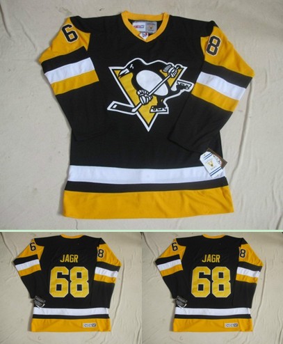 Pittsburgh Penguins #68 Jagr Black Hockey Jerseys,We sell and wholesale Pittsburgh Penguins #68 Jagr Black Hockey Jerseys on line form chian!