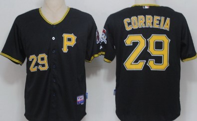 Pittsburgh Pirates #29 Kevin Correia Black Jerseys,We sell and wholesale Pittsburgh Pirates #29 Kevin Correia Black Jerseys on line form chian!