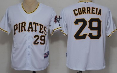 Pittsburgh Pirates #29 Kevin Correia White Jerseys,We sell and wholesale Pittsburgh Pirates #29 Kevin Correia White Jerseys on line form chian!