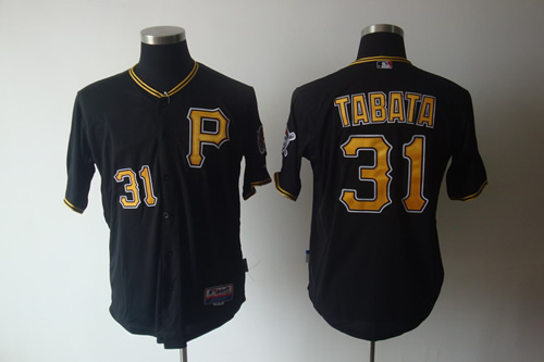 Pittsburgh Pirates #31 Tabata Black Jerseys,We sell and wholesale Pittsburgh Pirates #31 Tabata Black Jerseys on line form chian!