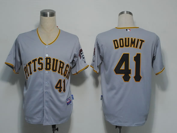 Pittsburgh Pirates #41 Doumit Grey Cool Base Jerseys,We sell and wholesale Pittsburgh Pirates #41 Doumit Grey Cool Base Jerseys on line form chian!