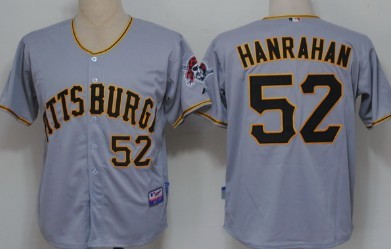 Pittsburgh Pirates #52 Joel Hanrahan Gray Jerseys,We sell and wholesale Pittsburgh Pirates #52 Joel Hanrahan Gray Jerseys on line form chian!