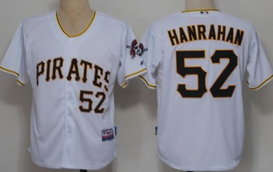 Pittsburgh Pirates #52 Joel Hanrahan White Jerseys,We sell and wholesale Pittsburgh Pirates #52 Joel Hanrahan White Jerseys on line form chian!