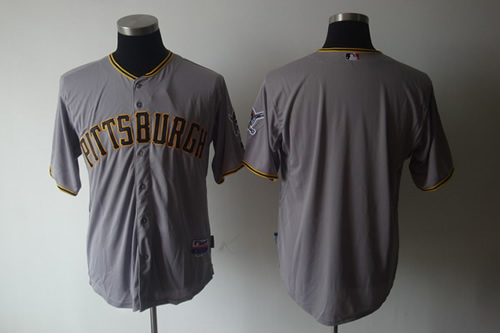 Pittsburgh Pirates Blank Grey Jerseys,We sell and wholesale Pittsburgh Pirates Blank Grey Jerseys on line form chian!