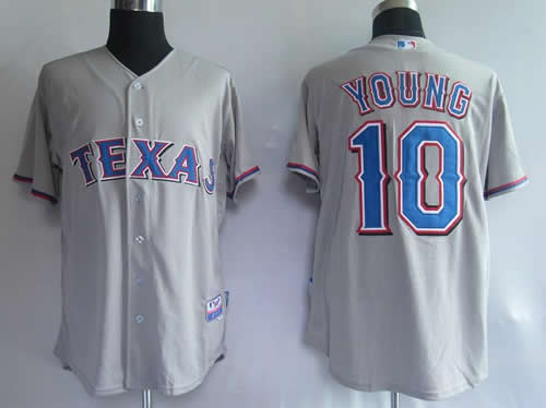 Rangers #10 Young grey Jerseys,We sell and wholesale Rangers #10 Young grey Jerseys on line form chian!
