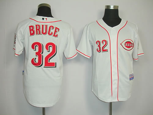 Reds #32 Bruce grey Jerseys,We sell and wholesale Reds #32 Bruce grey Jerseys on line form chian!