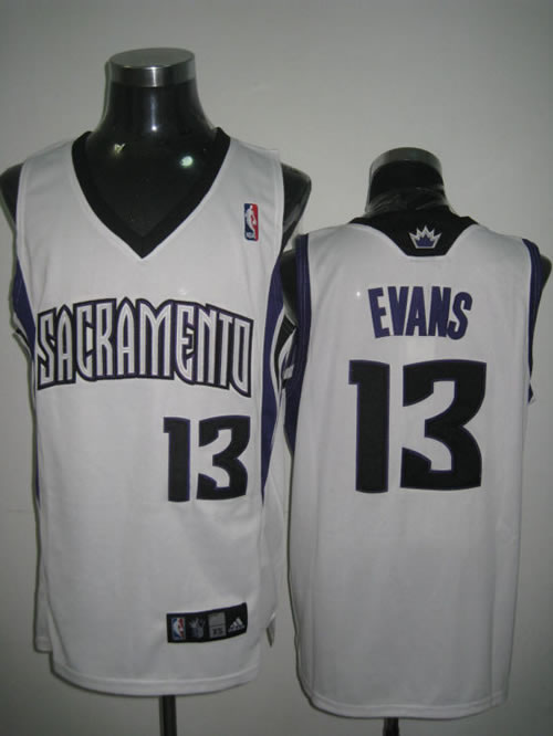Sacramento Kings #13 Evans White Jerseys,We sell and wholesale Sacramento Kings #13 Evans White Jerseys on line form chian!