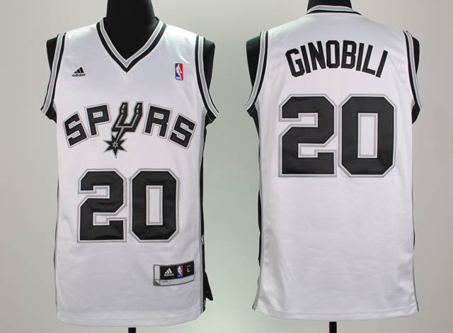 San Antonio Spurs #20 Ginobili white Jerseys,We sell and wholesale San Antonio Spurs #20 Ginobili white Jerseys on line form chian!