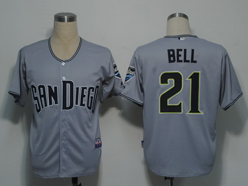 San Diego Padres #21 Bell Grey Cool Base Jerseys,We sell and wholesale San Diego Padres #21 Bell Grey Cool Base Jerseys on line form chian!