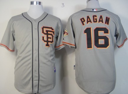 San Francisco Giants #16 Angel Pagan 2012 Gray Jerseys,We sell and wholesale San Francisco Giants #16 Angel Pagan 2012 Gray Jerseys on line form chian!