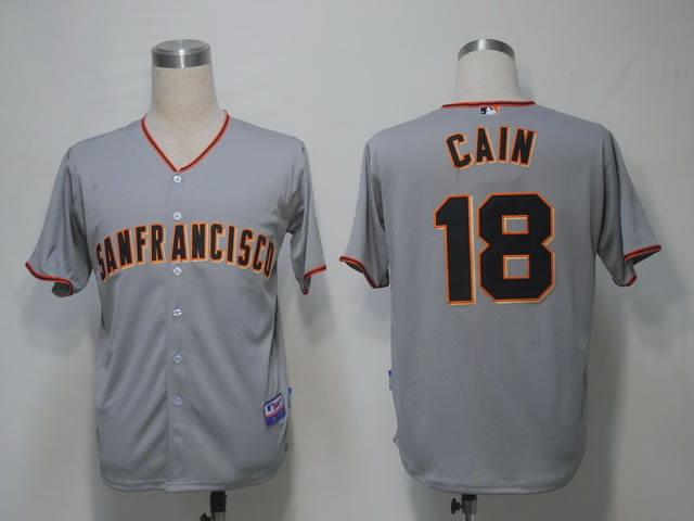 San Francisco Giants #18 Cain Grey Cool Base Jerseys,We sell and wholesale San Francisco Giants #18 Cain Grey Cool Base Jerseys on line form chian!