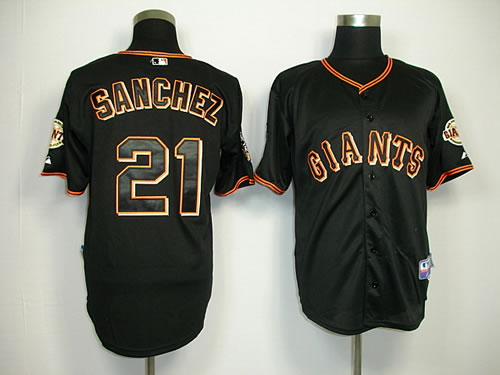 San Francisco Giants #21 Sanchez Black World Series Jerseys,We sell and wholesale San Francisco Giants #21 Sanchez Black World Series Jerseys on line form chian!