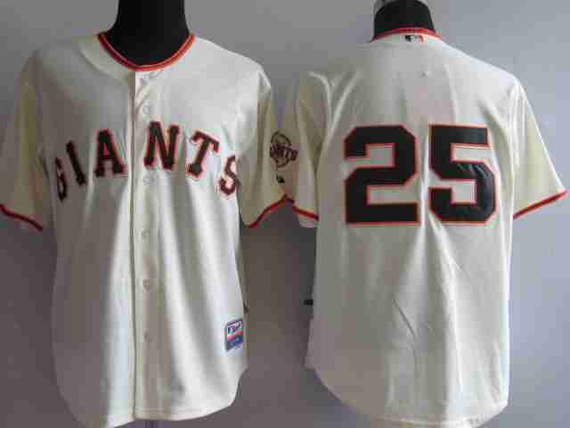 San Francisco Giants #25 Barry Bonds white Jerseys,We sell and wholesale San Francisco Giants #25 Barry Bonds white Jerseys on line form chian!