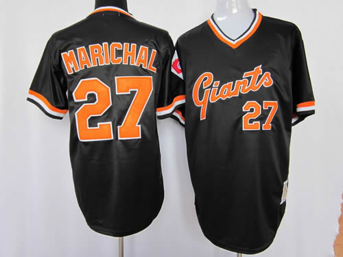 San Francisco Giants #27 Marichal black mitchell&ness Jerseys,We sell and wholesale San Francisco Giants #27 Marichal black mitchell&ness Jerseys on line form chian!