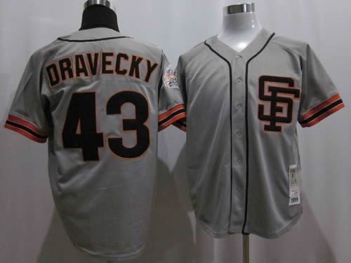 San Francisco Giants #43 Dave Dravecky Grey 1989 Jerseys,We sell and wholesale San Francisco Giants #43 Dave Dravecky Grey 1989 Jerseys on line form chian!