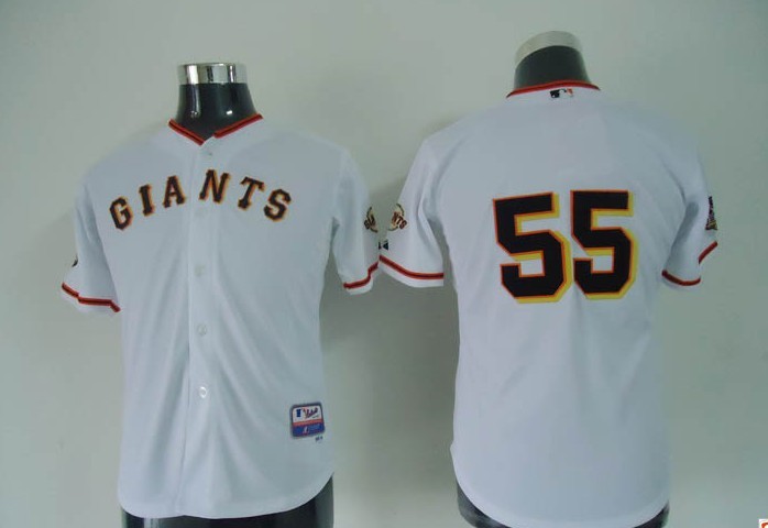 San Francisco Giants #55 Tim Lincecum white Jerseys,We sell and wholesale San Francisco Giants #55 Tim Lincecum white Jerseys on line form chian!
