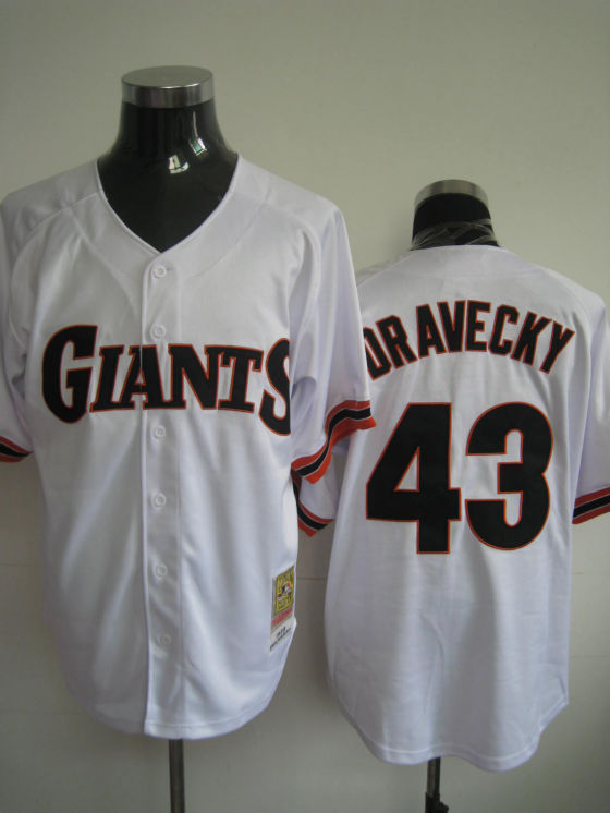 San Francisco Giants #Dravecky 43 white Jerseys,We sell and wholesale San Francisco Giants #Dravecky 43 white Jerseys on line form chian!