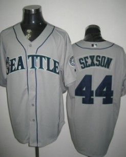 Seattle Mariners #44 Sexson grey Jerseys,We sell and wholesale Seattle Mariners #44 Sexson grey Jerseys on line form chian!