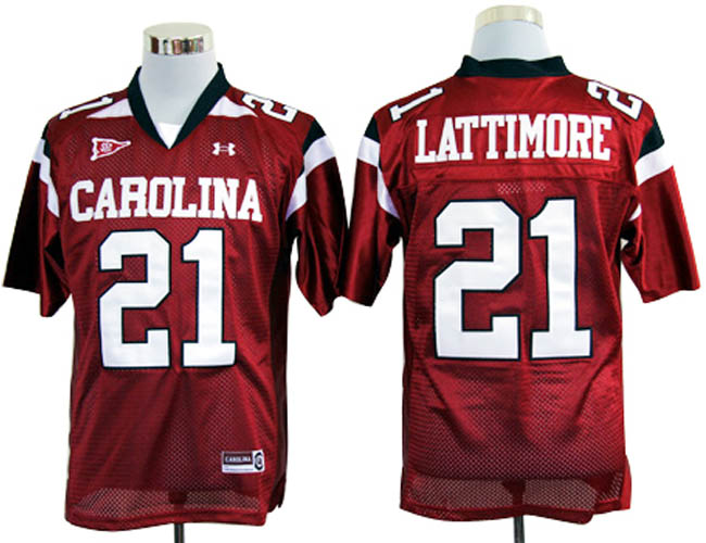 South Carolina Gamecocks #21 Lattimore Red Jerseys,We sell and wholesale South Carolina Gamecocks #21 Lattimore Red Jerseys on line form chian!