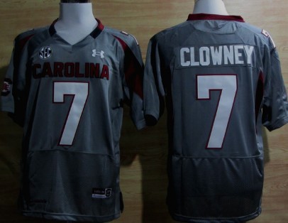 South Carolina Gamecocks #7 Jadeveon Clowney Gray Jerseys,We sell and wholesale South Carolina Gamecocks #7 Jadeveon Clowney Gray Jerseys on line form chian!