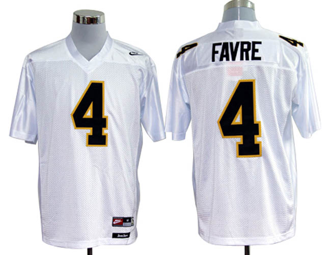 Southern Mississippi Golden Eagles #4 Favre White Jerseys,We sell and wholesale Southern Mississippi Golden Eagles #4 Favre White Jerseys on line form chian!