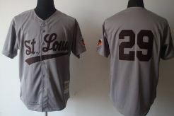 St.Louis Browns #29 Satchel Paige Gray Throwback Jerseys,We sell and wholesale St.Louis Browns #29 Satchel Paige Gray Throwback Jerseys on line form chian!