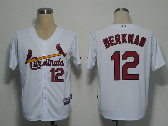 St.Louis Cardinals #12 Berkman White Jerseys,We sell and wholesale St.Louis Cardinals #12 Berkman White Jerseys on line form chian!