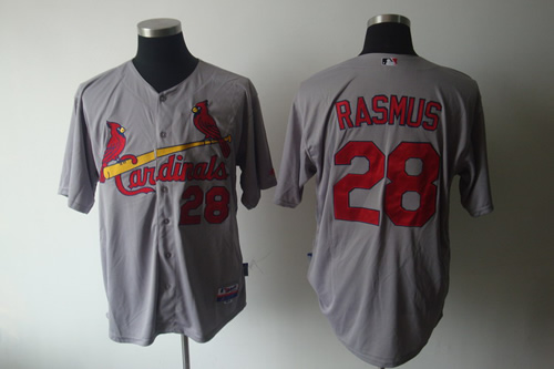 St.Louis Cardinals #28 Rasmus Grey Jerseys,We sell and wholesale St.Louis Cardinals #28 Rasmus Grey Jerseys on line form chian!