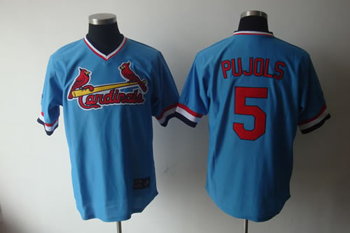 St.Louis Cardinals #5 Pujols blue Jerseys,We sell and wholesale St.Louis Cardinals #5 Pujols blue Jerseys on line form chian!