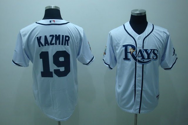 Tampa Bay Rays #19 Kazmir White Jerseys,We sell and wholesale Tampa Bay Rays #19 Kazmir White Jerseys on line form chian!