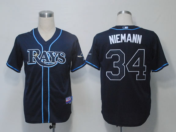 Tampa Bay Rays #34 Niemann Dark Blue Cool Base Jerseys,We sell and wholesale Tampa Bay Rays #34 Niemann Dark Blue Cool Base Jerseys on line form chian!