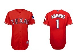Texas Rangers #1 Andrus Red Jerseys,We sell and wholesale Texas Rangers #1 Andrus Red Jerseys on line form chian!