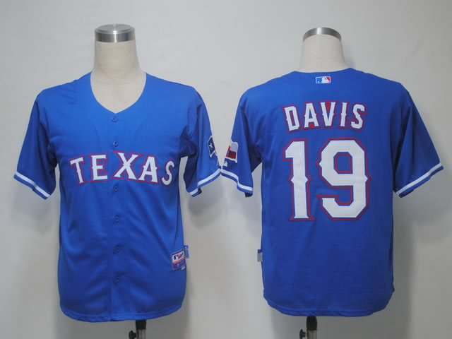 Texas Rangers #19 Davis Blue Cool Base Jerseys,We sell and wholesale Texas Rangers #19 Davis Blue Cool Base Jerseys on line form chian!
