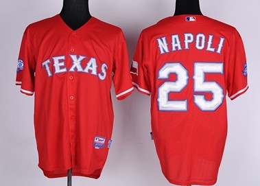 Texas Rangers #25 Mike Napoli Red 40TH Jerseys,We sell and wholesale Texas Rangers #25 Mike Napoli Red 40TH Jerseys on line form chian!