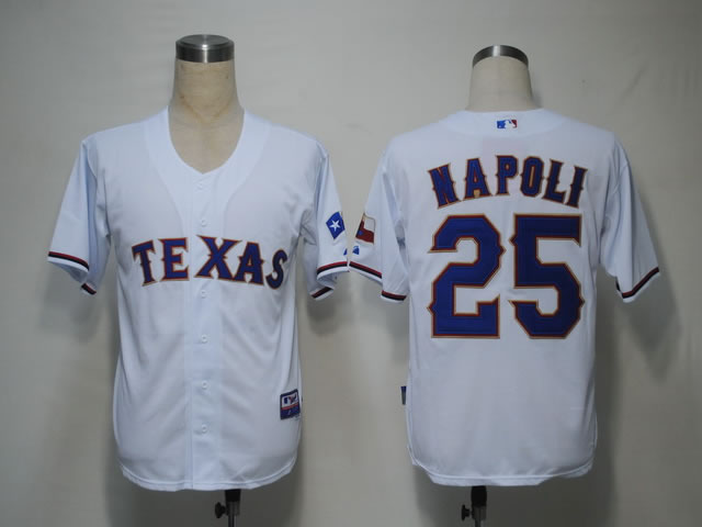 Texas Rangers #25 Napoli white Cool Base Jerseys,We sell and wholesale Texas Rangers #25 Napoli white Cool Base Jerseys on line form chian!