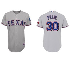 Texas Rangers #30 Feliz Gray Jerseys,We sell and wholesale Texas Rangers #30 Feliz Gray Jerseys on line form chian!