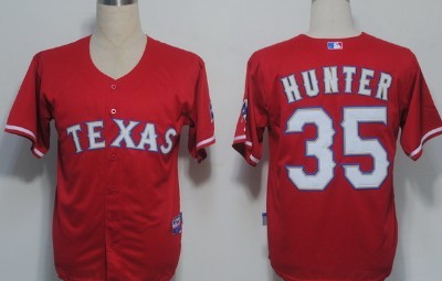 Texas Rangers #35 Hunter Red Jerseys,We sell and wholesale Texas Rangers #35 Hunter Red Jerseys on line form chian!
