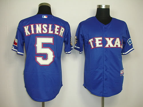 Texas Rangers #5 Kinsler Blue Jerseys,We sell and wholesale Texas Rangers #5 Kinsler Blue Jerseys on line form chian!