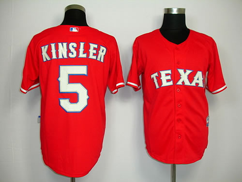 Texas Rangers #5 Kinsler Red Jerseys,We sell and wholesale Texas Rangers #5 Kinsler Red Jerseys on line form chian!