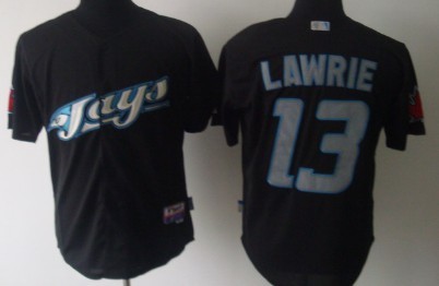 Toronto Blue Jays #13 Brett Lawrie Black Jerseys,We sell and wholesale Toronto Blue Jays #13 Brett Lawrie Black Jerseys on line form chian!