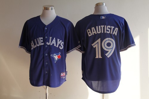 Toronto Blue Jays #19 Jose Bautista 2012 Alternate New Navy Blue Jerseys,We sell and wholesale Toronto Blue Jays #19 Jose Bautista 2012 Alternate New Navy Blue Jerseys on line form chian!